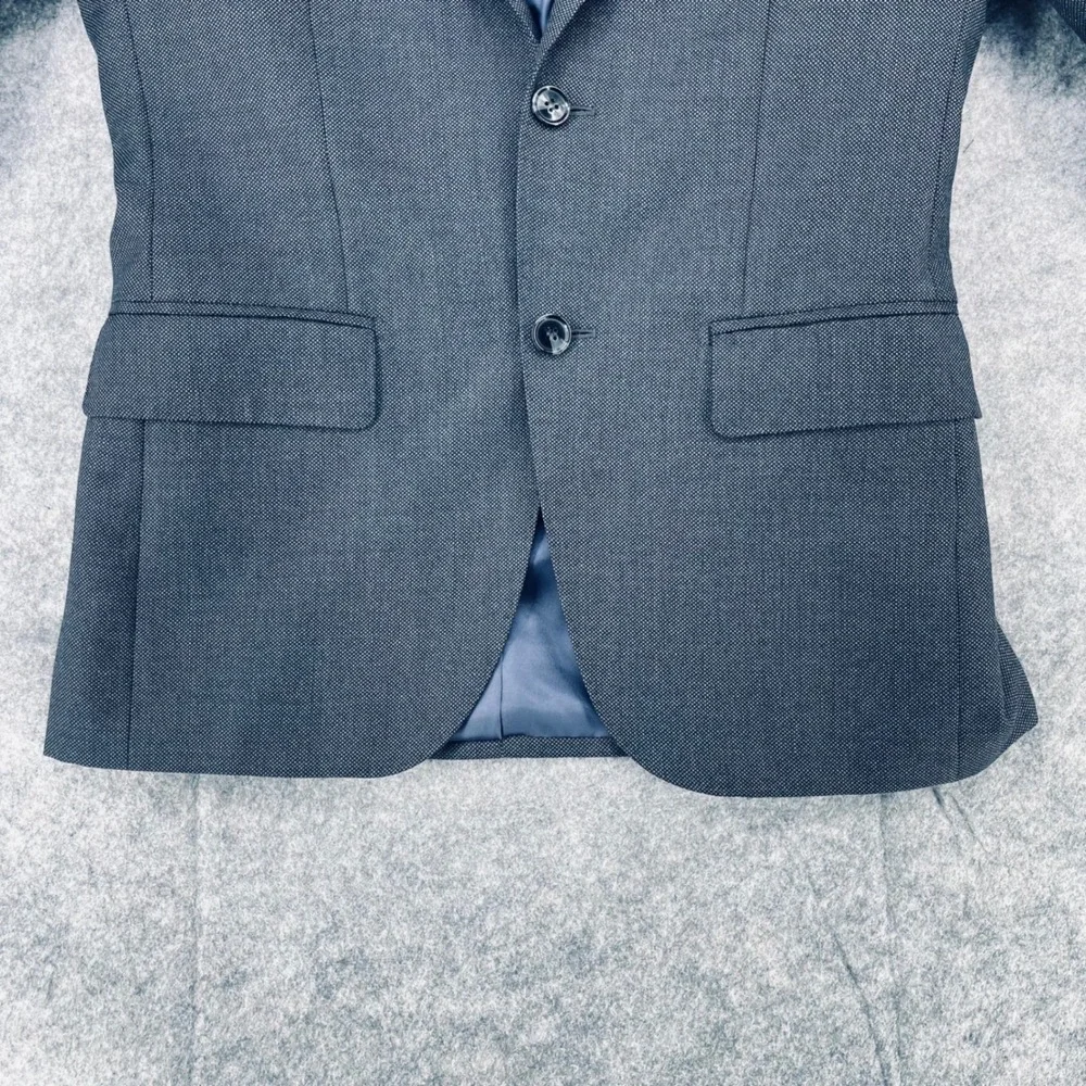 Suitsupply Blazer Mens 34S Blue Napoli INT Vitale Barberis Canonico Wool Jacket